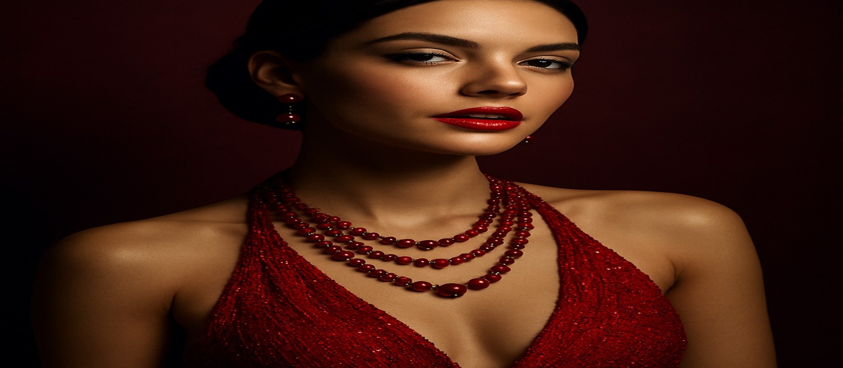 3777bdt গেমিং প্ল্যাটফর্মের টেবিলে লাল পোশাক পরিহিত এক নারী কর্মী